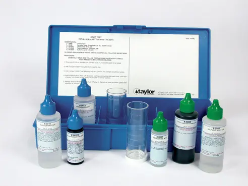 Genuine Taylor Alkalinity/Hardness Combo Drop Test Kit K-9059