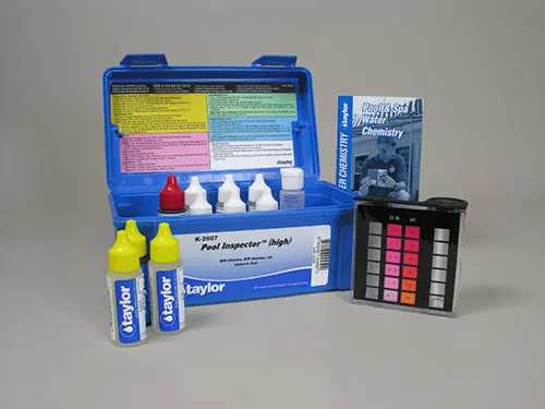 Fresh Stock Taylor Bromine & Chlorine DPD 2000 Series Pool Inspector Kit K-2007
