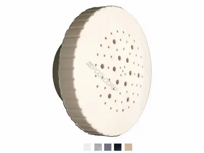 Tan 1.5" Rain Massage Spa Jet Internal Crafted