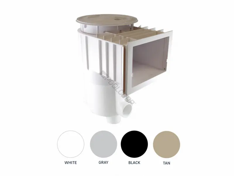 Quikskim White Body Black Ring Lid (Formerly 573474) Time-Limited