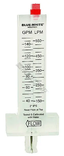 1.5" Copper 10-65Gpm Top Mount Flowmeter Best Seller