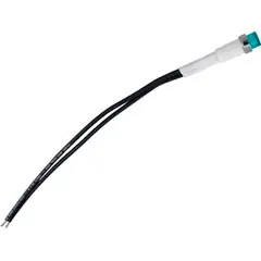 Next Day Delivery Indicator Light, 115v, 1/4 Hole Size, Push Thru, Green