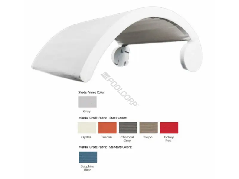 Sale Gry/ Taupe 10-15" Water Chaise Shade