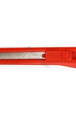 K10 Lt.Duty Flat Plastic Snap Blade Knife 13Pt Crafted