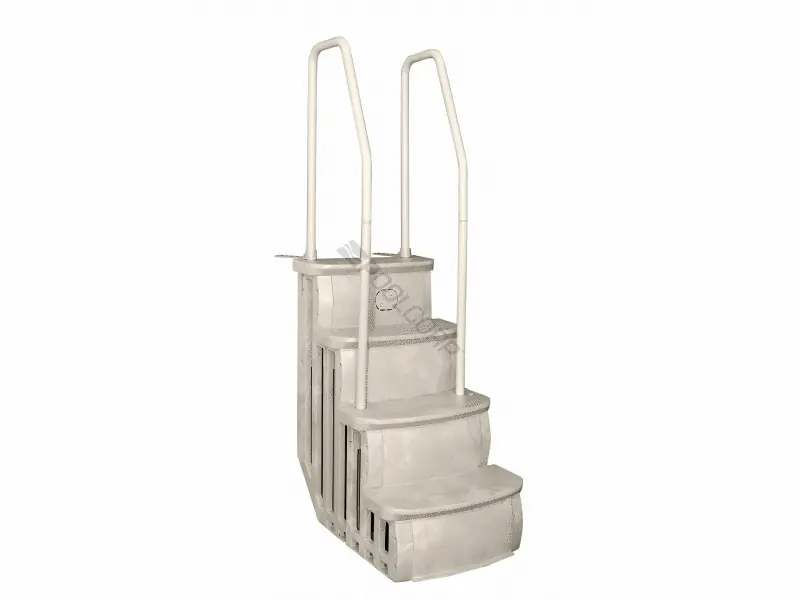 Trending Istep Taupe 26" Step W/ Handrail