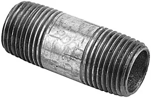 Price Cut Nipple Galvanized 1.25"X6"
