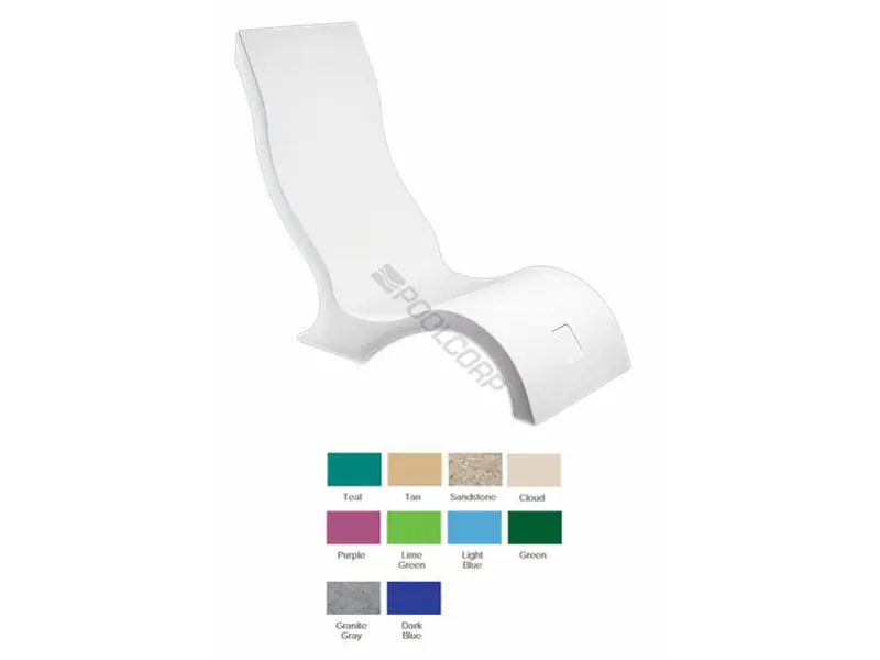 Purple 0-9" Water Recline Chair One Day Deal
