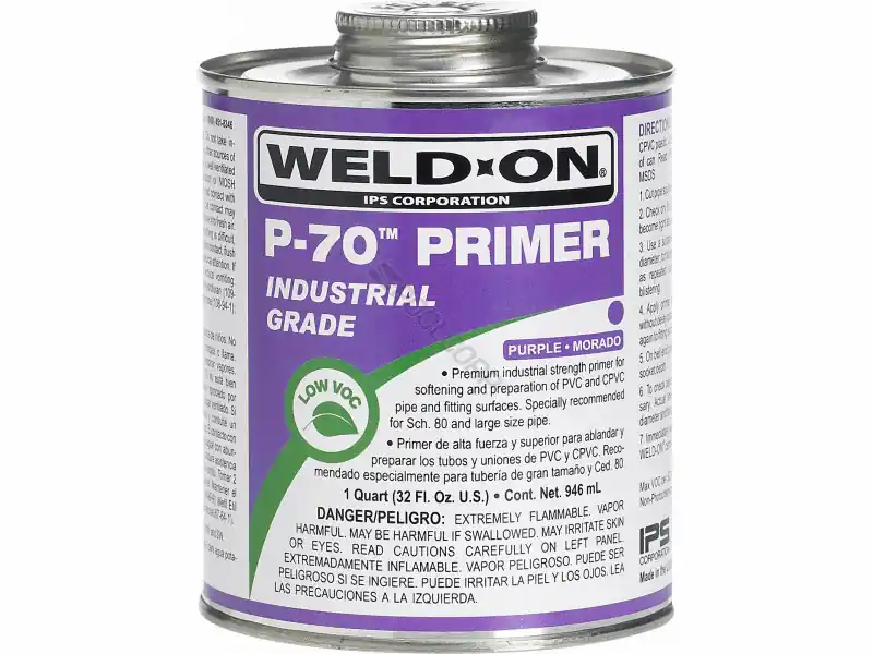 Qt P-70 Purple Pvc Primer Save Now