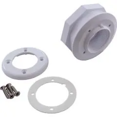 Clearance Pentair Wall Fitting, Vinyl Std Body, 1-1/2"mpt x 1-1/2"fpt, White | 86205100