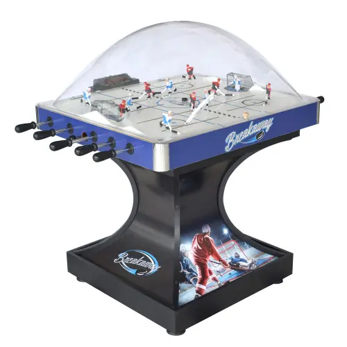 Hathaway Breakaway 41-in Dome Hockey Table with LED Scoring | BG5003 In Demand