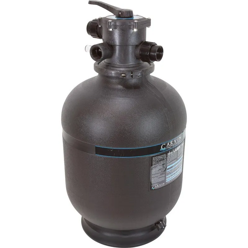 Markdown Carvin Sand Filter, Carvin Laser L192C-7C,Top Mt,19",1-1/2" Valve